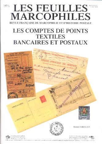 Les comptes de points textiles bancaires et postaux